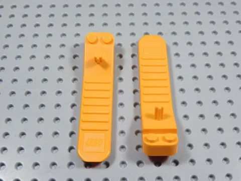 LEGO Lot of 2 Orange Element Brick Separator Tool Accessory BG