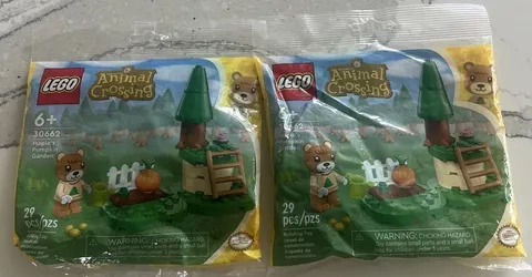 Two (2) LEGO Animal Crossing: Maple's Pumpkin Garden (30662) NEW/Sealed