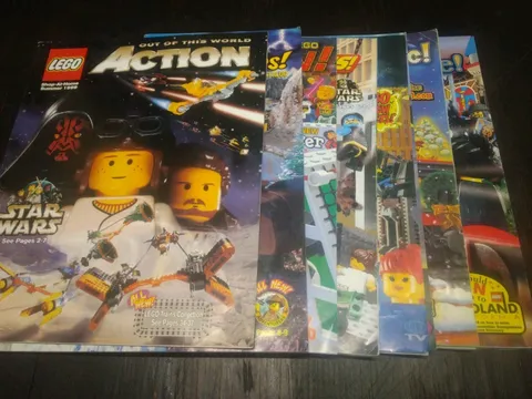 ⭐Lego Magazine Catalog Mix 1998-2000 Lot⭐