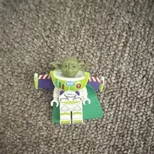 LEGO Buzz Lightyear Minifigure w/ Wings Plastic Figure custom w yoga head