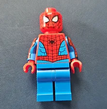 LEGO Spider-Man Minifigure Red/Blue Web Suit Plastic Collectible Figure