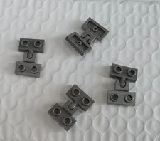 NEW LEGO 4 SET PLATE 1X2 BALL CUP/FRICTION MIDDLE #14417/14704.
