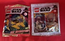LEGO S.W. Tusken Raider - Limited  Jedi Interceptor Mini-figure Foil Pack. NM.