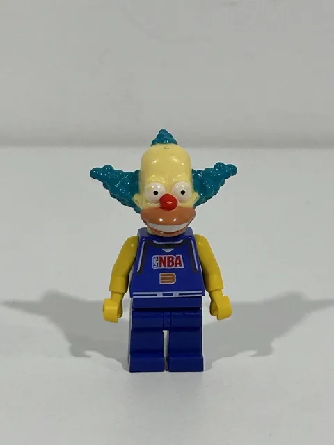 LEGO Krusty the Clown NBA Basketball Minifigure The Simpsons Collectible