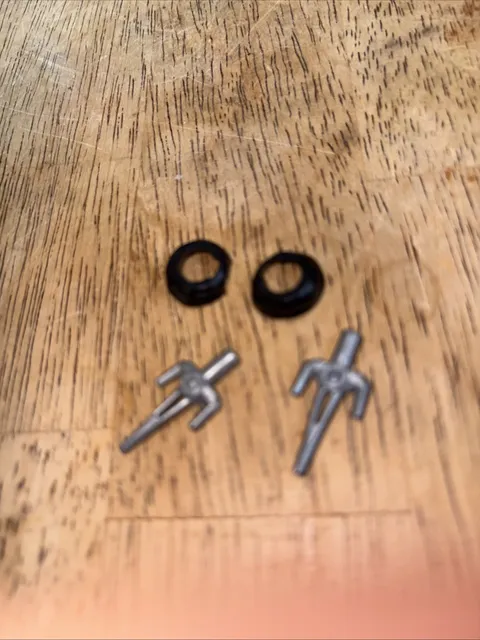 Lego Lot Of 4!Ninja Ninjago Head Sword Neck Pieces HP#72