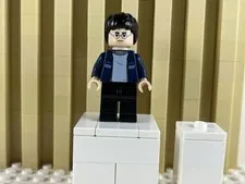 Lego Harry Potter 4841 30110 Dark Blue Open Jacket with Scar Minifigure
