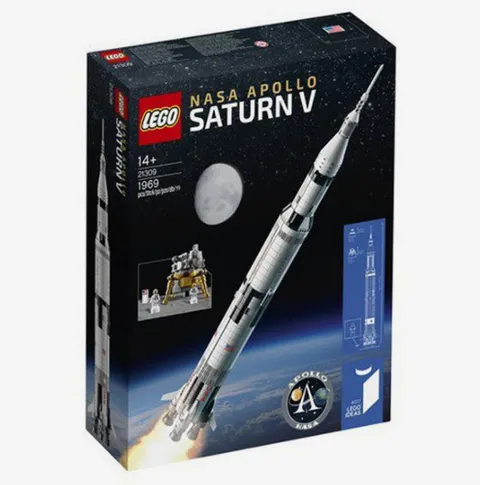 Lego 21309 / 92176 NASA Apollo Saturn V 1969pcs SEALED Genuine / New / Express