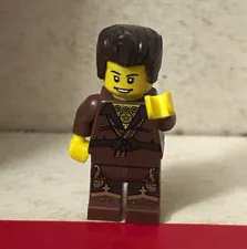 2014 LEGO Plastic Minifigure Brown Ninja Dareth ID (njo0110)  Polybag Set