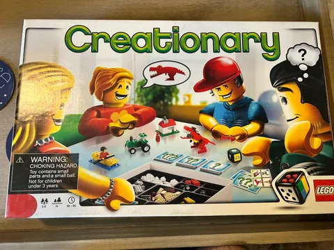 LEGO Creationary Board Game 3844 Great Condition Complete Box and Instructions