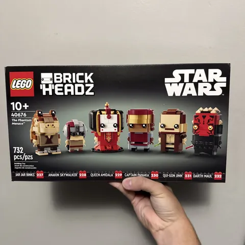 LEGO Star Wars: The Phantom Menace Brickheadz (40676) Brand New Factory Sealed