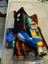 LEGO Bulk Mixed Bricks and Parts Lot - Approx 2 Lbs