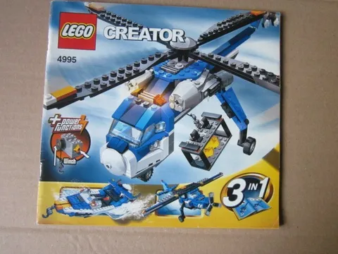 Lego Building Instructions Instruction Creator 4995 3in1