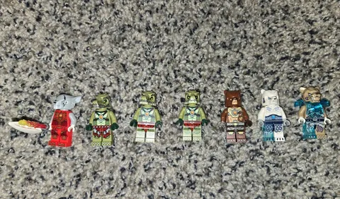LEGO CHIMA Minifigure Lot Mixed Assorted Characters 7