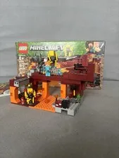 LEGO Minecraft: The Blaze Bridge (21154) Used, Complete, Retired