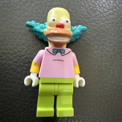 LEGO Krusty The Clown Collectible Minifigure The Simpsons Series 1 (71005)