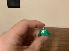 LEGO Classic Space Green Torso with Space Logo High on Torso Pattern Minifigure