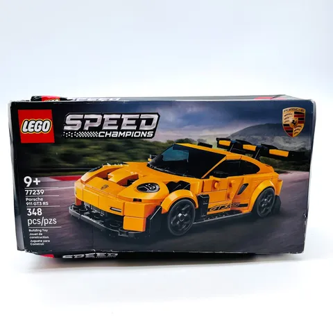 LEGO Speed Champions Porsche 911 GT3 RS 348 Pcs Building Toy (77239)