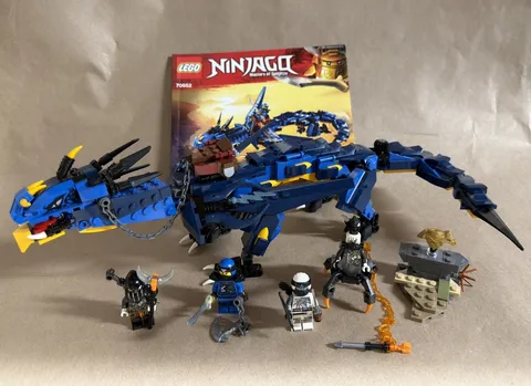 LEGO NINJAGO Stormbringer 70652 Complete w/ Minifigures & Instructions RETIRED 