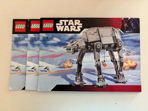 Lego Star Wars 10178 Motorized Walking AT-AT Instruction Manual ONLY 