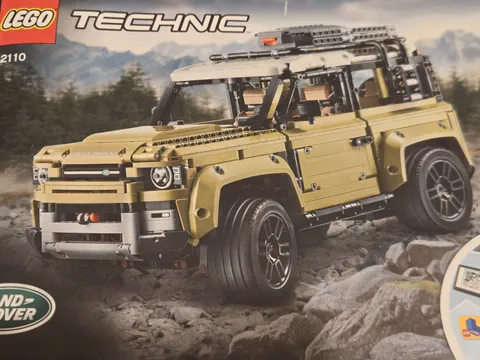 LEGO Land Rover Technic #42110 Instructional Booklet Only