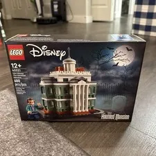 LEGO 40521 Mini Disney World The Haunted Mansion, Disney Park Attraction NEW