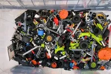 5 Pounds Mixed Lego Technic  Bulk Lot Parts Pieces NXT Beams Gears Mindstorms