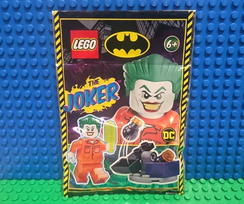LEGO Arkham Joker Minifigure Foil Pack 212011 sh0598 CMF Lot Rare New DC Batman 