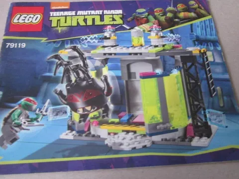 Lego Building Instructions Instruction 79119 Teenage Mutant Ninja Turtles