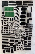 Vintage LEGO Black Knights Castle Architecture & Builder's Lot