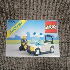 Vintage Lego Manual Only 1987 6506 Legoland Instructions Only
