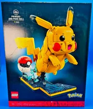 Lego Pokemon Pikachu and Poke Ball (2050 Pcs) Set 72152 Sealed In Hand NEW