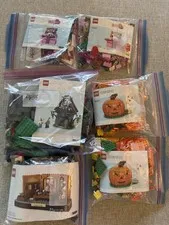 Lego GWP Lot, USED GWP Sets, lego 40595, Lego 40601, Lego 40697,  Lego 40679