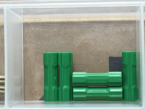 LEGO Parts - Green Technic, Axle Connector 3L - No 26287 - QTY 5