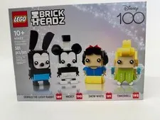 LEGO BRICKHEADZ Disney 100th Celebration 40622 501 pcs Oswald Mickey Tinker NIB