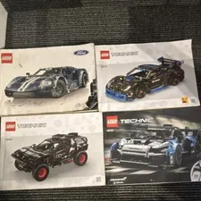 LEGO Cars Technic English Instruction Manuals Sets 42160 42176 42123