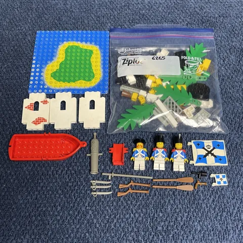 LEGO Pirates 6265 Sabre Island 100% Complete