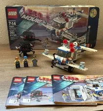 LEGO 70811 The LEGO Movie: The Flying Flusher 100% Complete + Box EUC!!