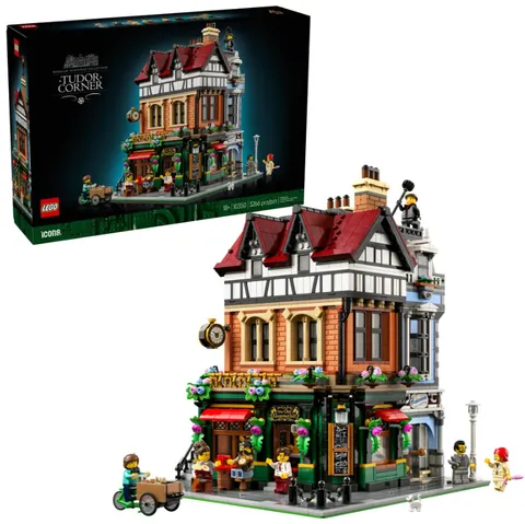 LEGO 10350 Tudor Corner 100% Complete Excellent Condition