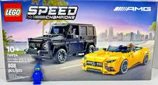 LEGO 76924 Speed Champions Mercedes-AMG G 63 & AMG SL 63 New Sealed Truck Car