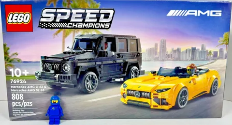 LEGO 76924 Speed Champions Mercedes-AMG G 63 & AMG SL 63 New Sealed Truck Car