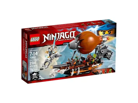LEGO NINJAGO: Raid Zeppelin (70603) - 1 pc missing, manual inc, no box