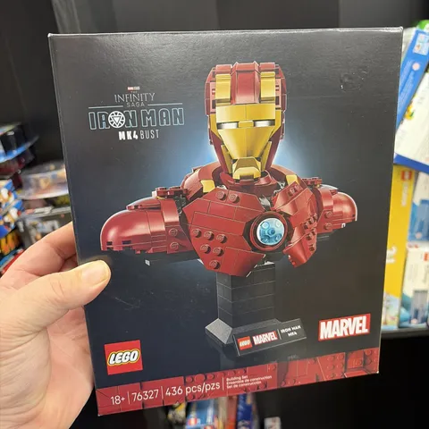LEGO Marvel Iron Man MK4 Bust 76327 436 Pcs Minifigure Infinity Saga Sealed NEW