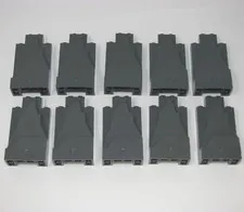 LEGO Lot of 10 ROCK PANELS  2X4X6 Dark Bluish Grey  54782  47847