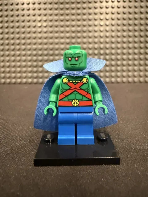 LEGO Martian Manhunter sh158 DC Justice League 76040 Set Excl 2015 Rare Complete