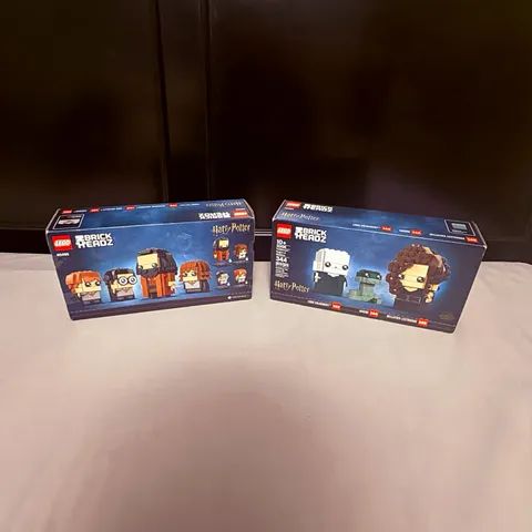 LEGO BrickHeadz Harry Potter Sets 40495 40496 Voldemort 466 Pieces 10+ Box