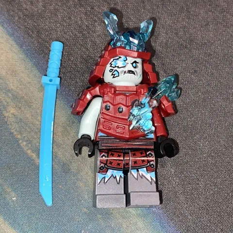 Lego Ninjago njo0518 Blizzard Warrior / Samurai Minifigure  70671 70676 70684