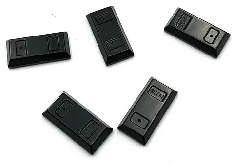 Lego 5 New Black Minifigure Utensils Ingot 1 x 2 Parts