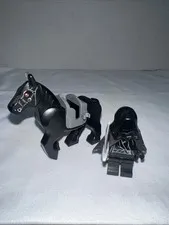LEGO Lord of the Rings Ringwraith Nazgul Minifigure with Black Horse - READ