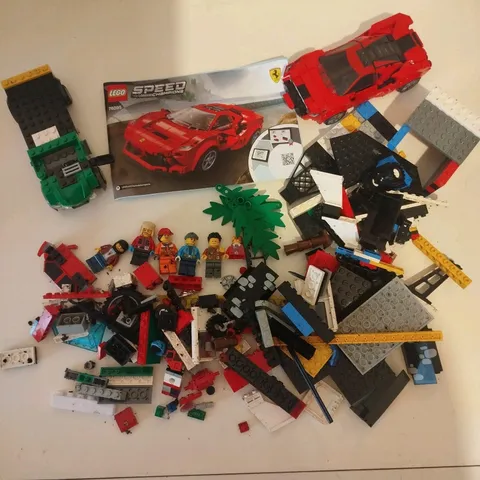 lego lot 0.75g ferrari 76895 - mini figures and other vintage bulk