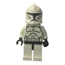 Lego Star Wars Minifigure Clone Trooper Large Blue Eyes Sw1090